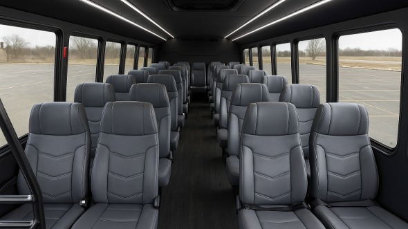 elkhart 25 passenger minibus inside