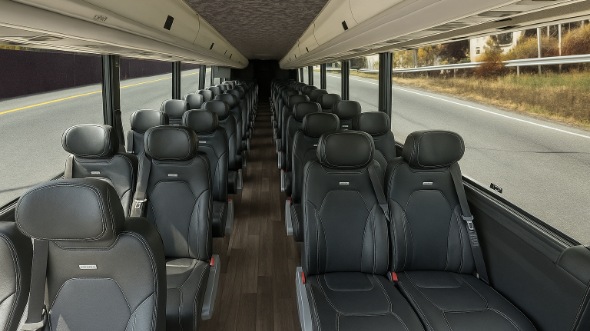 elkhart 30 passenger minibus inside