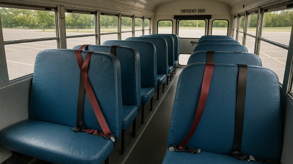 elkhart school bus rental inside